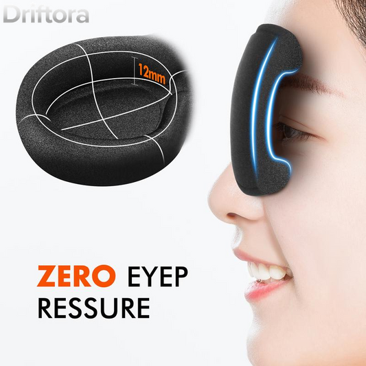 Sleep Mask COLIFRSC 3D Sleeping Mask for Men Women,Soft 100% Block Out Light Comfy and Breathable for Lash Extension Light Blocking,With Adjustable Strap Eye Mask for Travel,Naps,Yoga Foam Smooth