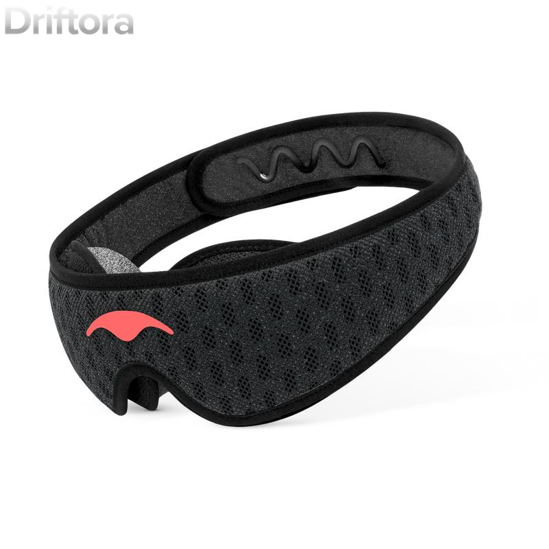 Manta, PRO Sleep Mask, 100% Blackout Eye Mask with Side-Sleep C-Shaped Cups, Zero Eye Pressure, Ultra-Breathable, Washable Comfort