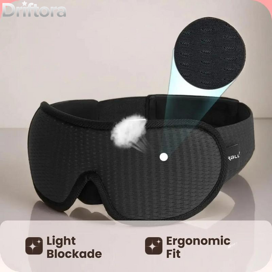 3D Blackout Sleep Mask, Eye Mask for Sleeping, 3D Sleeping Mask for Women & Men, Comfortable & Breathable Sleep Tool