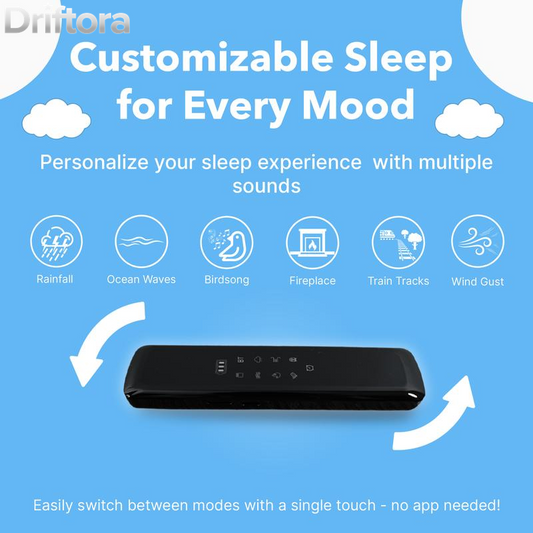 Convenient Intelligent Bone Conduction Sleep Aid – Wireless Music Box Bluetooth 5.0