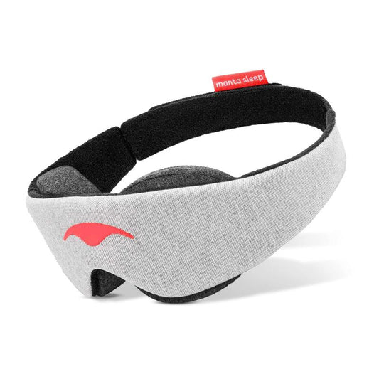 Manta, Sleep Mask, 100% Blackout Eye Mask with Adjustable Fit, Breathable & Pressure-Free Design, Machine Washable Eye Cover