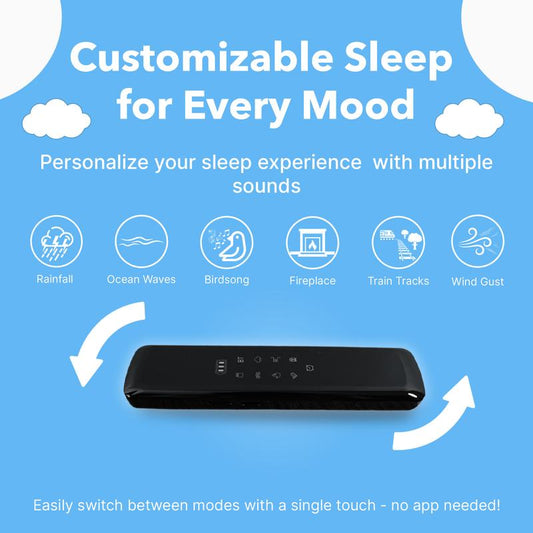 Convenient Intelligent Bone Conduction Sleep Aid – Wireless Music Box Bluetooth 5.0
