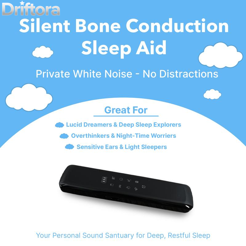 Convenient Intelligent Bone Conduction Sleep Aid – Wireless Music Box Bluetooth 5.0