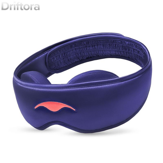 Manta, SILK Sleep Mask, 100% Pure 30 Momme Silk Eye Mask with 100% Blackout, Anti-Wrinkle, Side-Sleep Comfort, Adjustable Fit