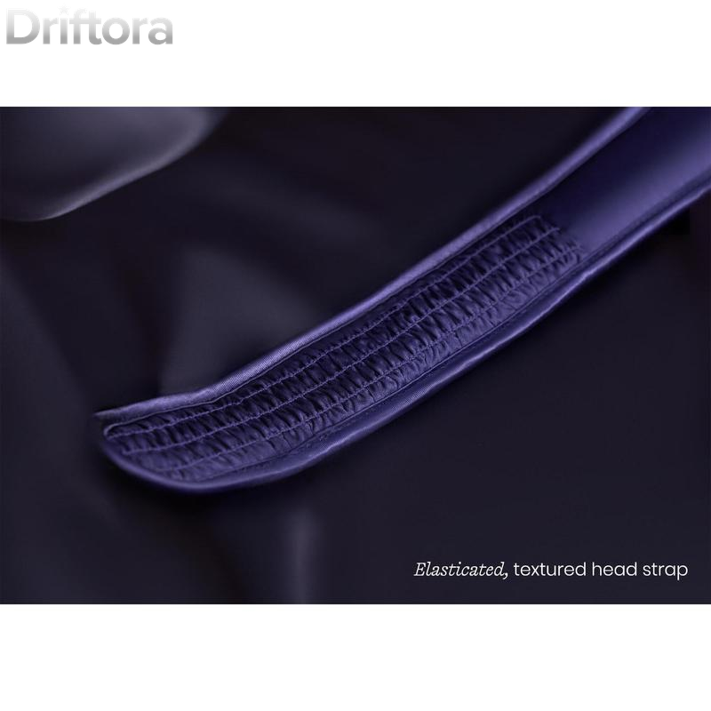 Manta, SILK Sleep Mask, 100% Pure 30 Momme Silk Eye Mask with 100% Blackout, Anti-Wrinkle, Side-Sleep Comfort, Adjustable Fit