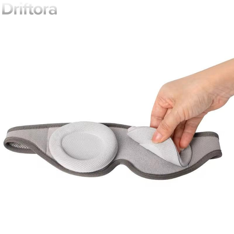 Blackout Sleep Mask: Adjustable & Breathable Comfort for Better Sleep