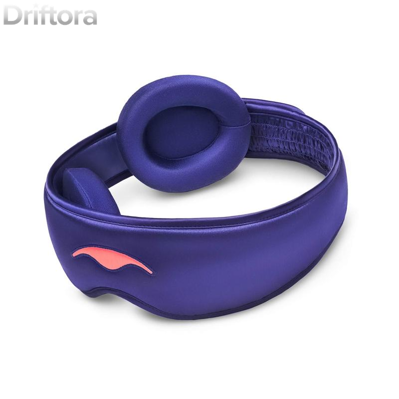 Manta, SILK Sleep Mask, 100% Pure 30 Momme Silk Eye Mask with 100% Blackout, Anti-Wrinkle, Side-Sleep Comfort, Adjustable Fit