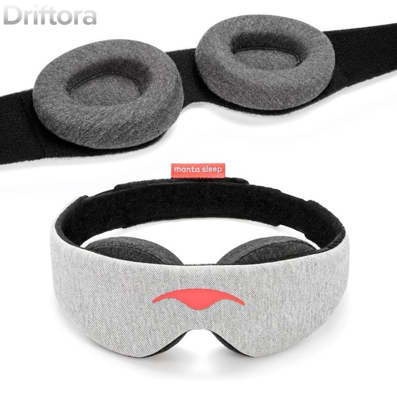 Sleep Mask - 100% Light Blocking Eye Mask, Zero Eye Pressure, Lightweight, Comfortable & Adjustable Sleeping Mask for Women Men, Perfect Blindfold for Sleep/Travel/Nap/Shift Work Bright